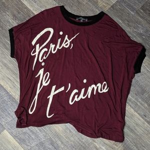 Catherine Malandrino Paris slouchy tee